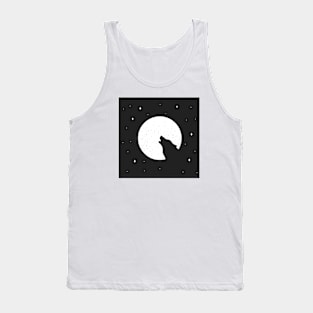 Bark at the moon Tank Top